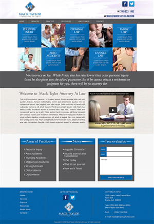 Web Design by Tanvir for this project | Design #5474570