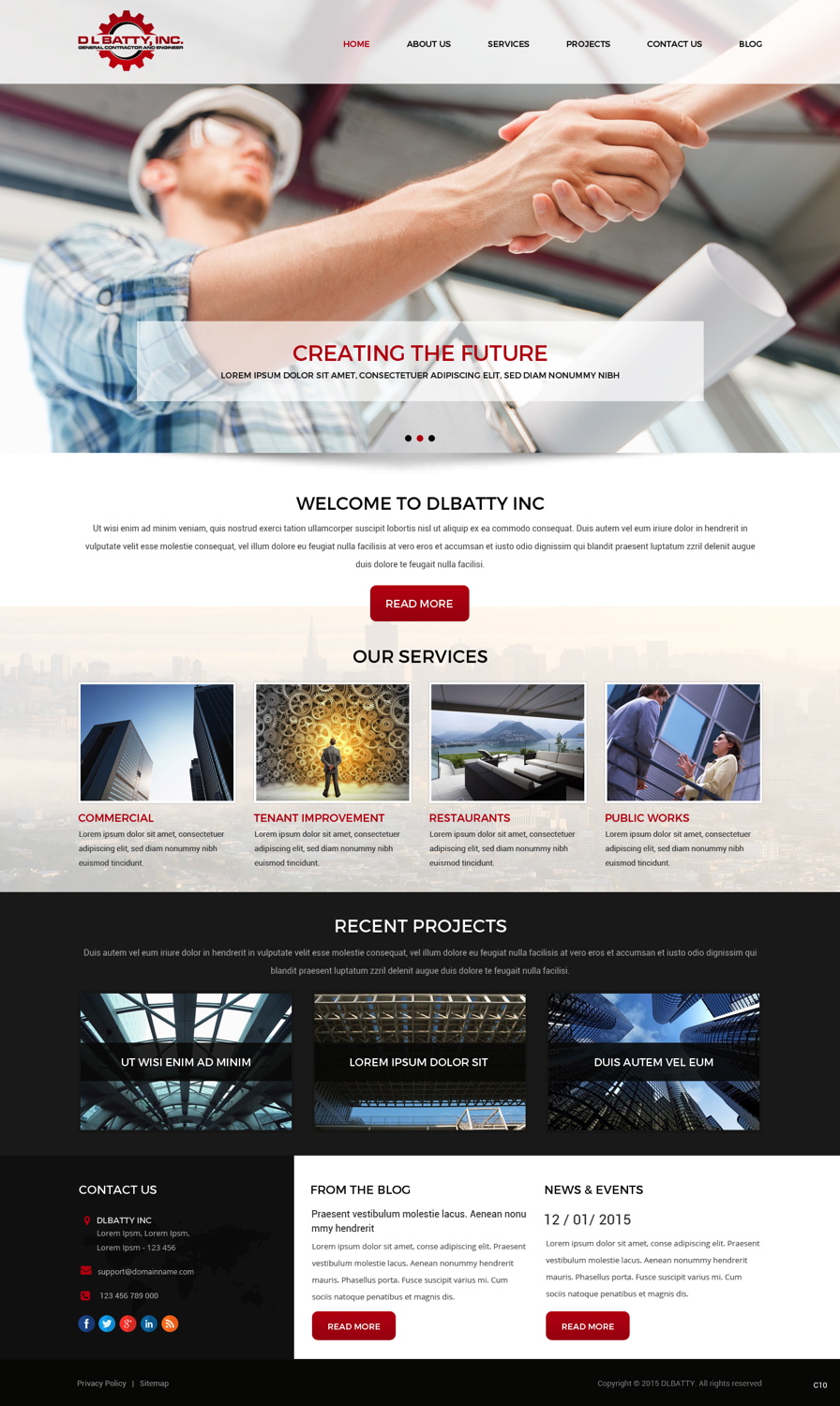 Web Design by pb for this project | Design #5419650