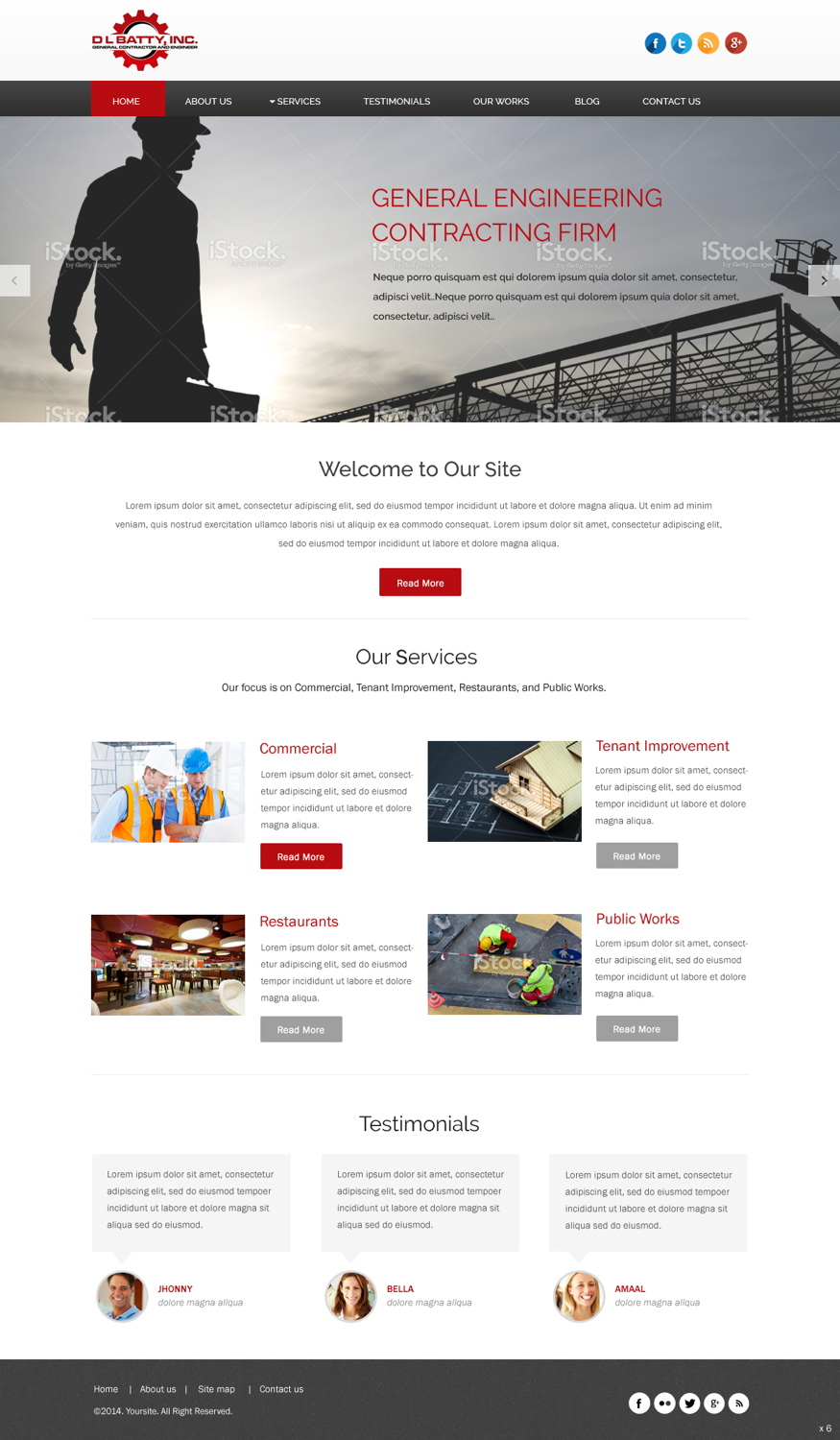 Web Design by pb for this project | Design #5419669