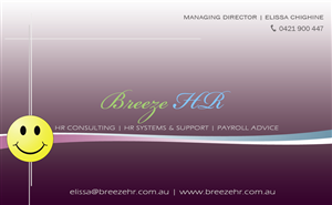 Business Card Design by Springsz Designs for Wellness Companions Australia | Design: #1498320