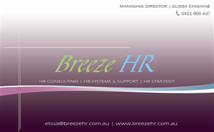 Business Card Design by Springsz Designs for Wellness Companions Australia | Design: #1513867