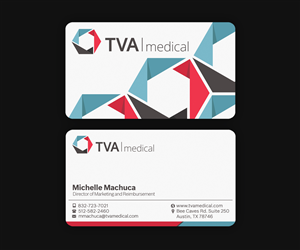 TVA Medical Business Card Design | Business Card Design by Ethien