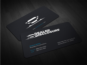 Business Card Design by Atvento Graphics for this project | Design: #5421018