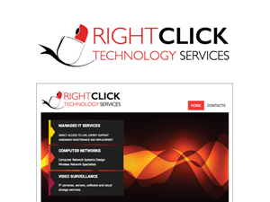 email address support@right-click.me 530.262.0972 P.O. Box 676 Montague CA 96064 www.right-click.me | Logo-Design von Tammy Moore