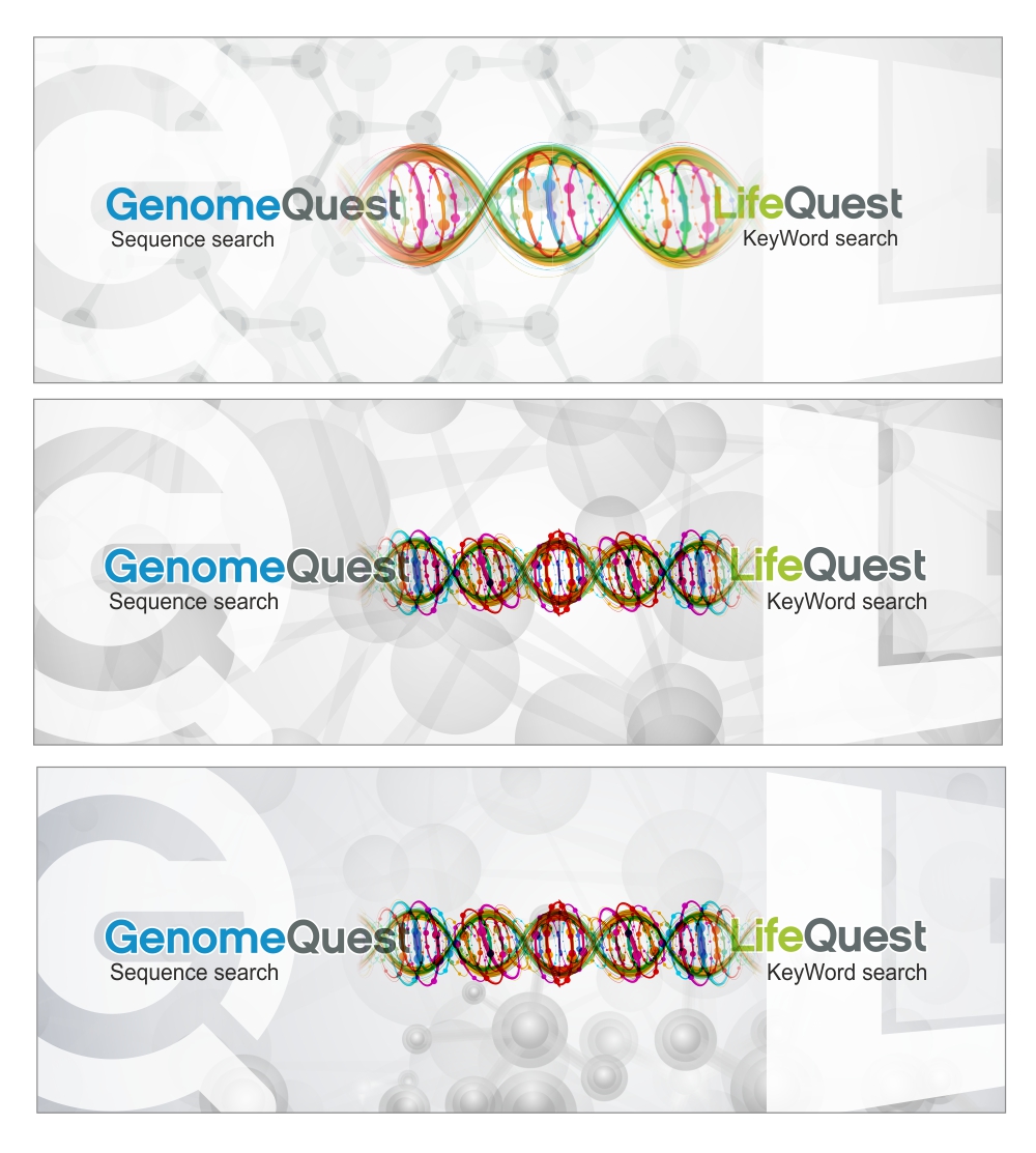 Vector Design by Maestroto for GenomeQuest, Inc. | Design #5424052