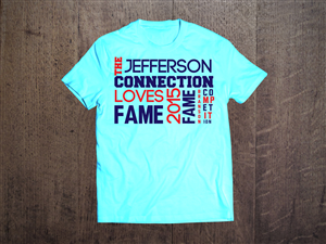 Bloomington Jefferson Show Choir t-shirt
