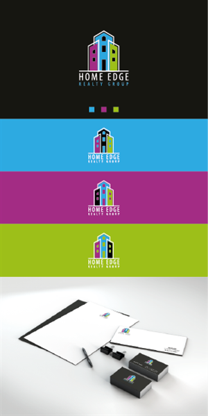 Logo Design by Markelof for Home Edge Realty Group | Design #5442856