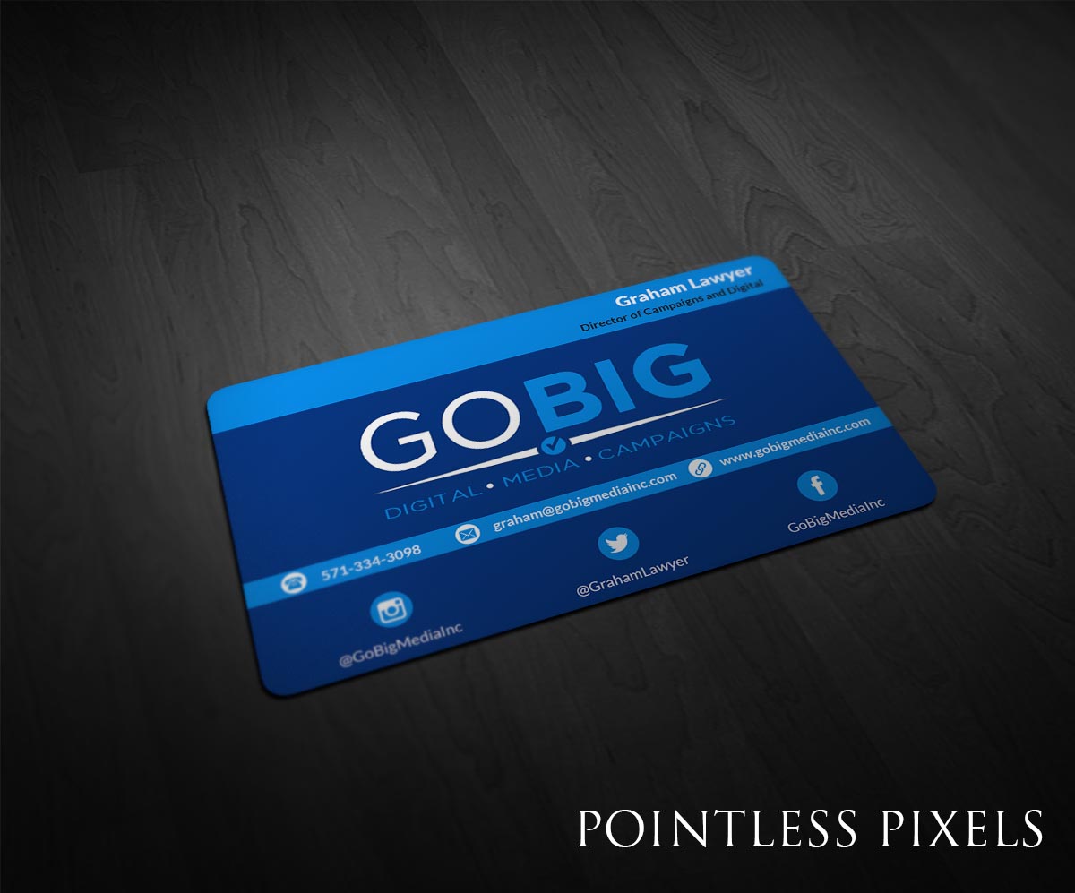 Business Card Design by Pointless Pixels India for this project | Design #5426944