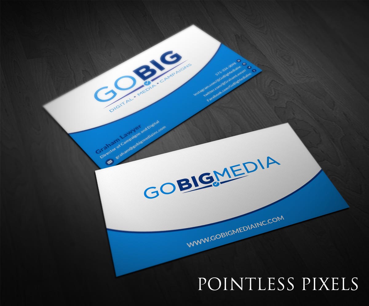 Business Card Design by Pointless Pixels India for this project | Design #5431242