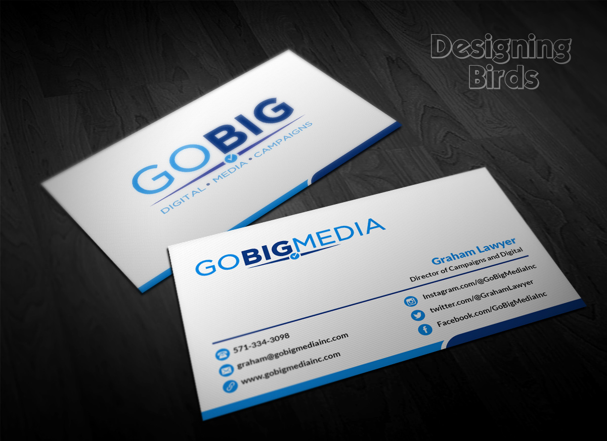 Business Card Design by Designing Birds for this project | Design #5423256