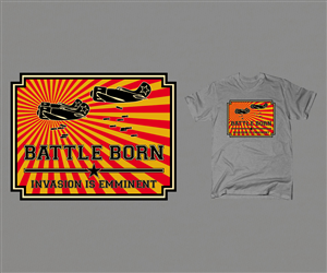 Cool propaganda T-shirt Design needed for Battle Born Outfitters | Design de T-shirt par eikwox