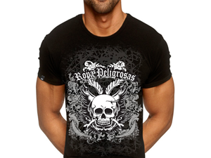 T-Shirt Design - Dangerous Clothes - Something bizarre and a bit scary. Ropa Peligrosas.