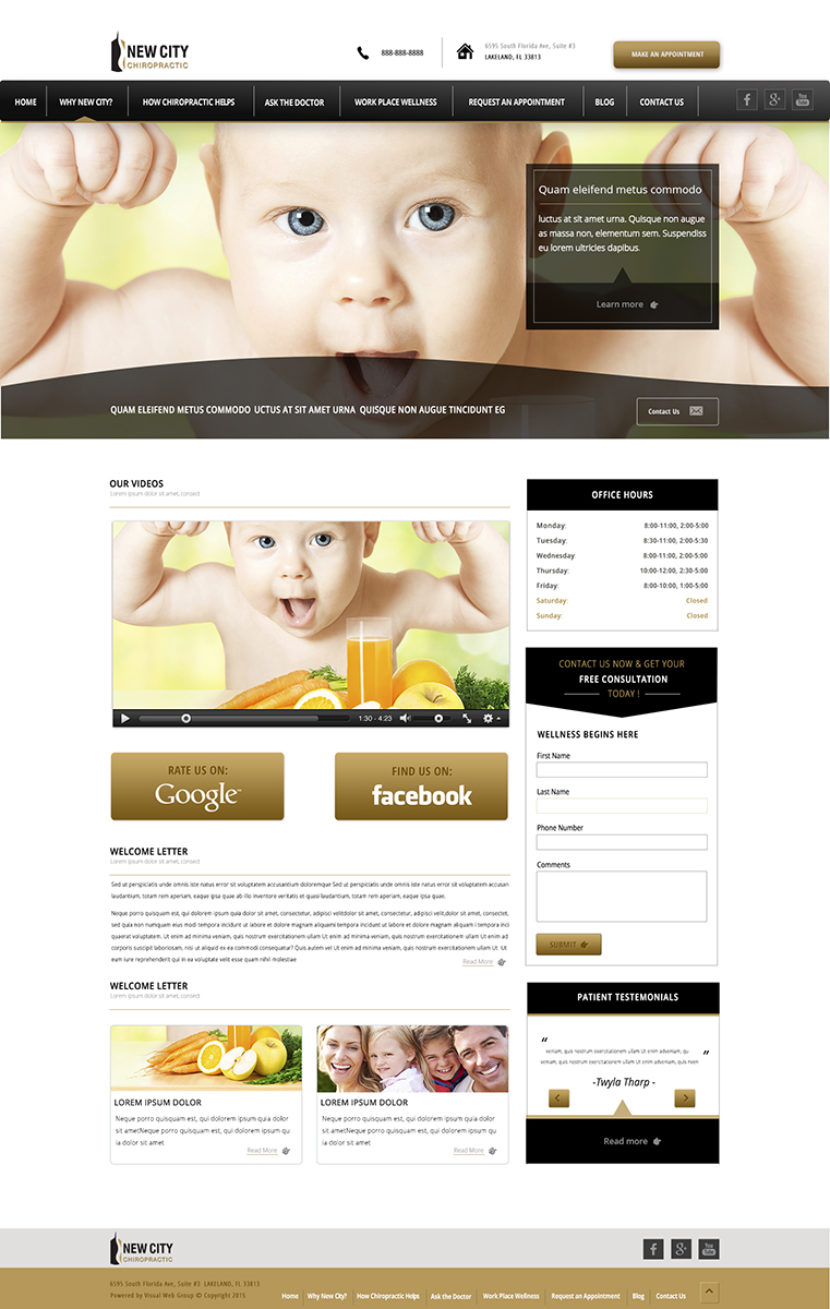 Wordpress Design by CreativeMoth for this project | Design #5435399