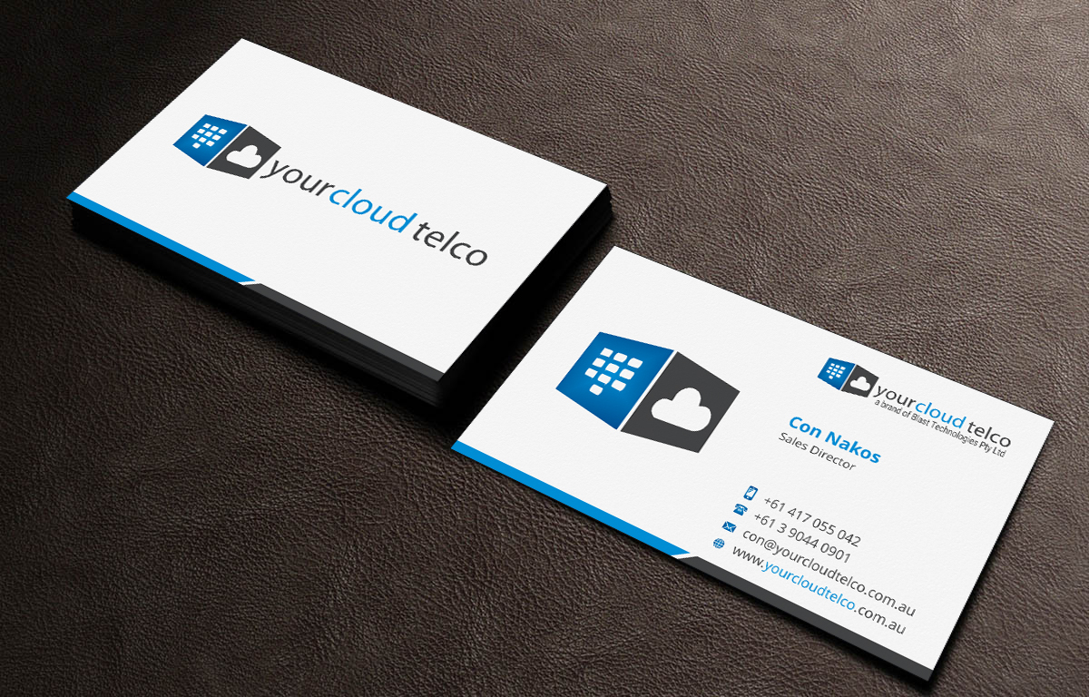 Design de Carte de Visite par INDIAN_Ashok pour Blast Technologies Pty Limited | Design #5416165