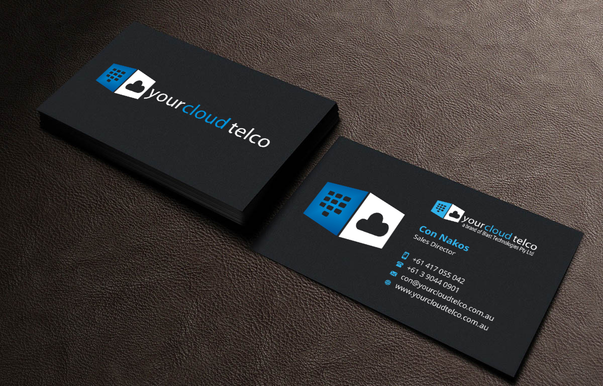Design de Carte de Visite par INDIAN_Ashok pour Blast Technologies Pty Limited | Design #5416174