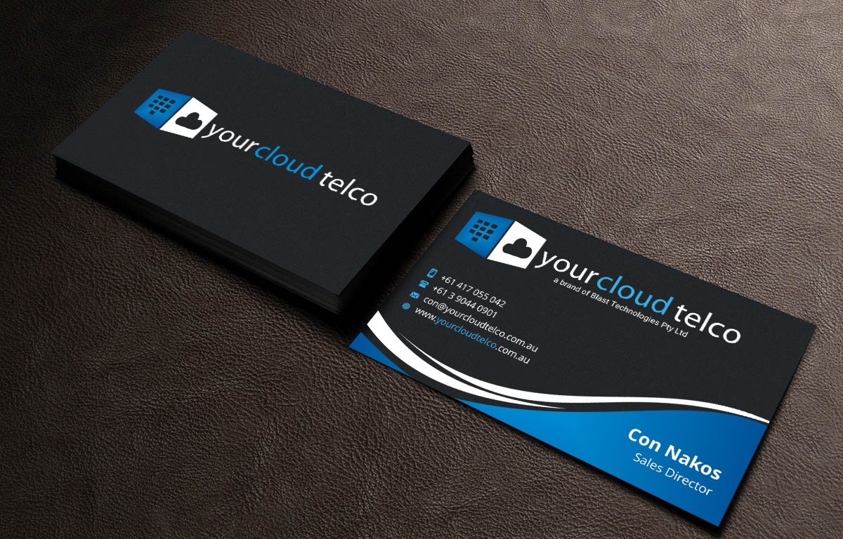 Business Card Design by INDIAN_Ashok for Blast Technologies Pty Limited | Design #5416182