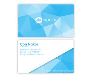 Diseño de Tarjeta de Presentación por cheezO para Blast Technologies Pty Limited | Diseño #5415785