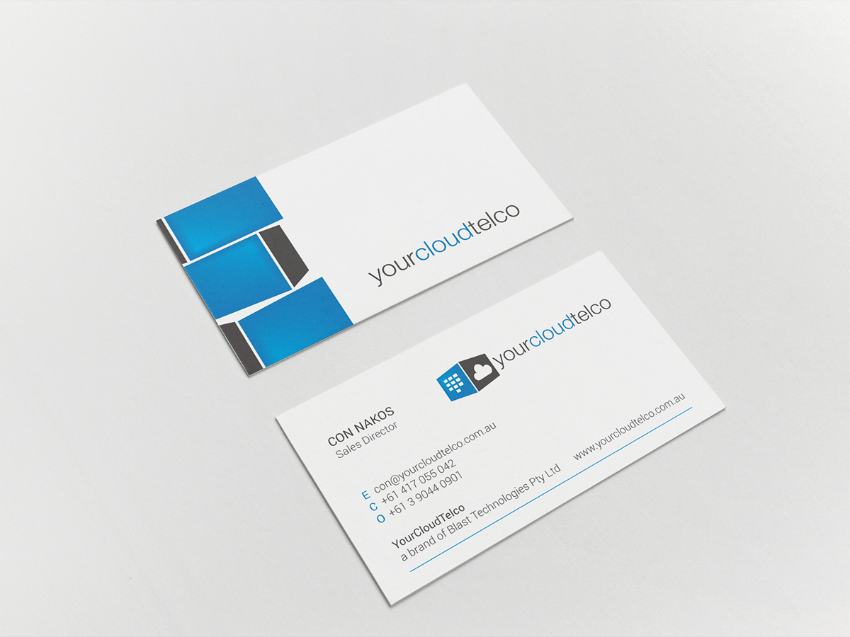 Business Card Design by HYPdesign for Blast Technologies Pty Limited | Design #5417490