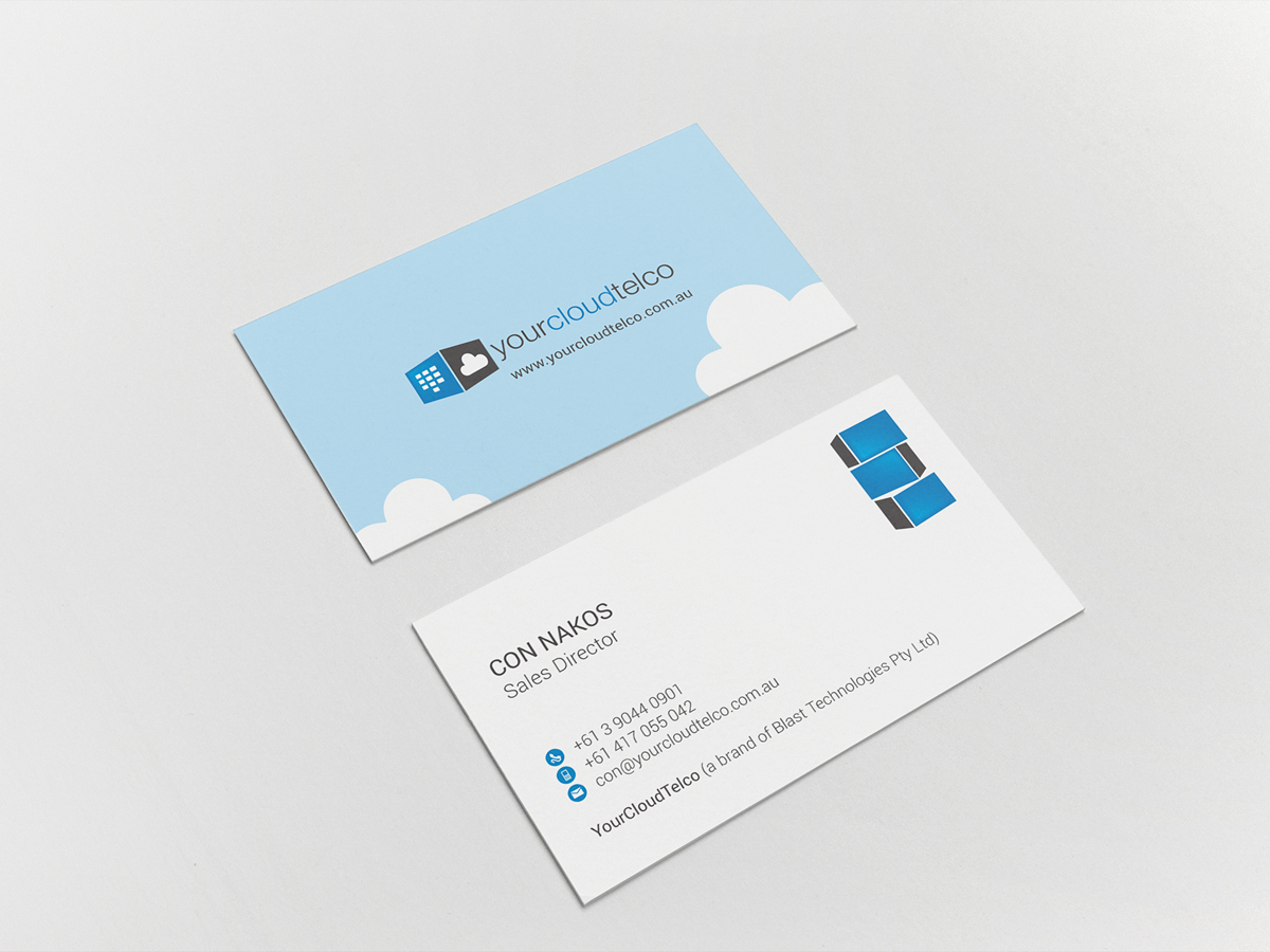 Design de Carte de Visite par HYPdesign pour Blast Technologies Pty Limited | Design #5419592