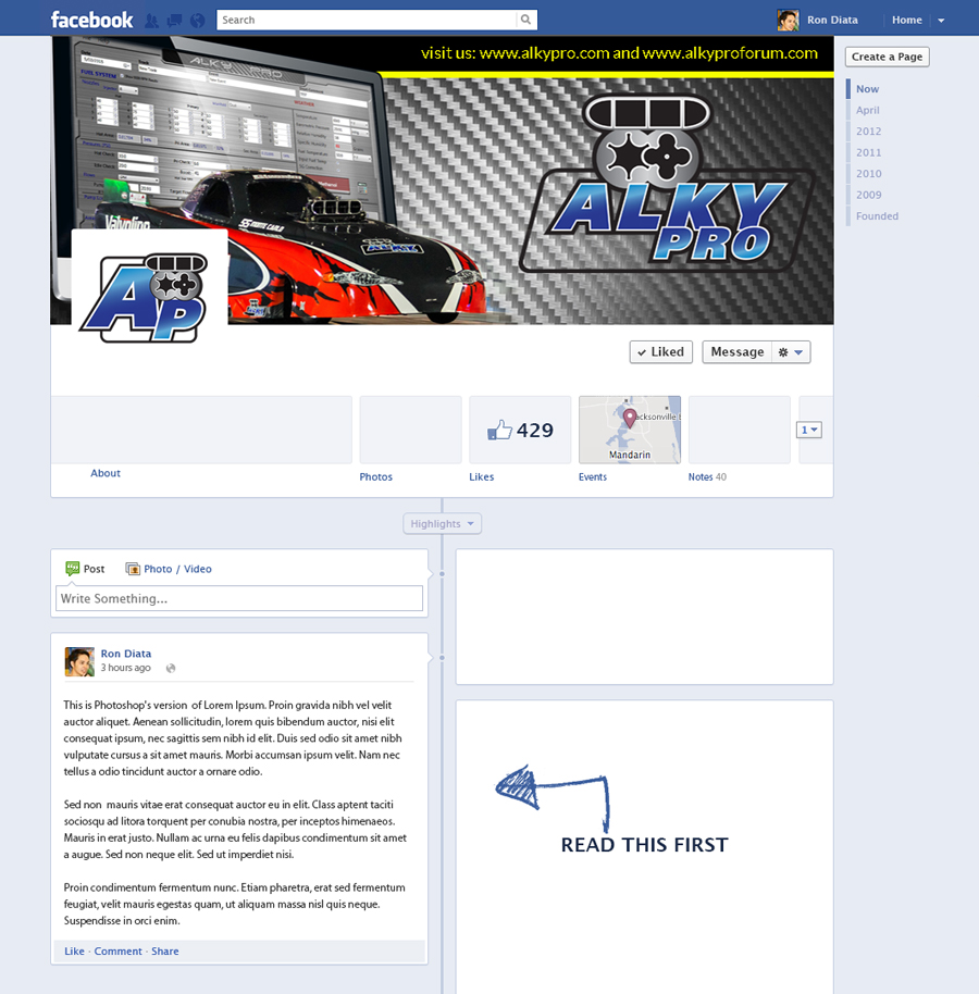 Design Facebook par rdesign12 pour Alky Pro  | Design #5450587