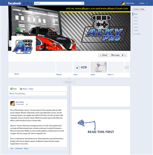 Facebook-Design von rdesign12 für Alky Pro  | Design: #5450587