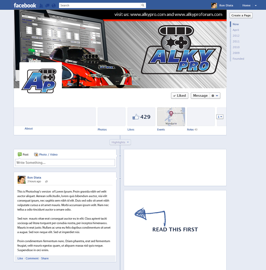 Design Facebook par rdesign12 pour Alky Pro  | Design #5450653