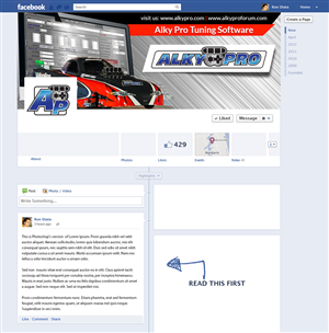 Diseño de Facebook por rdesign12 para Alky Pro  | Diseño #5450727