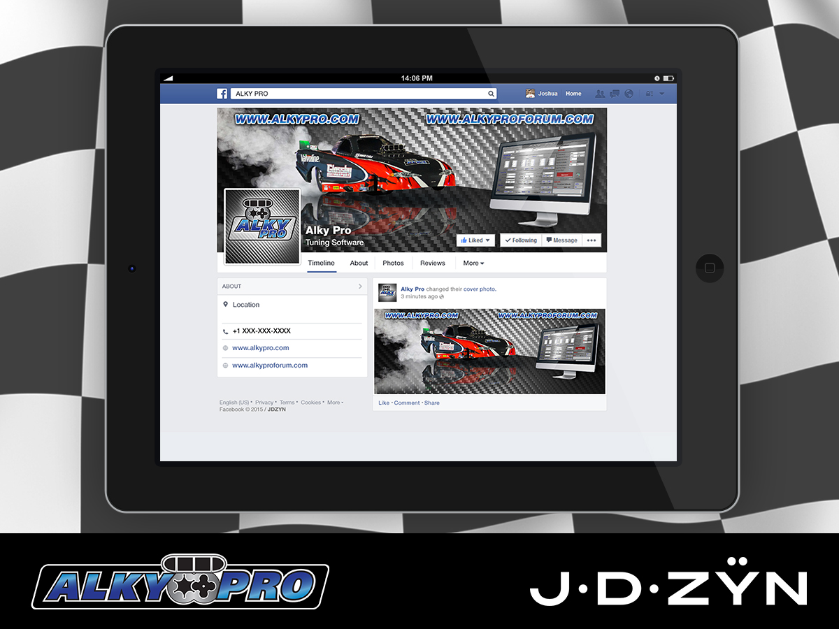 Design Facebook par JDZYN / Calel-a-Vision pour Alky Pro  | Design #5452626
