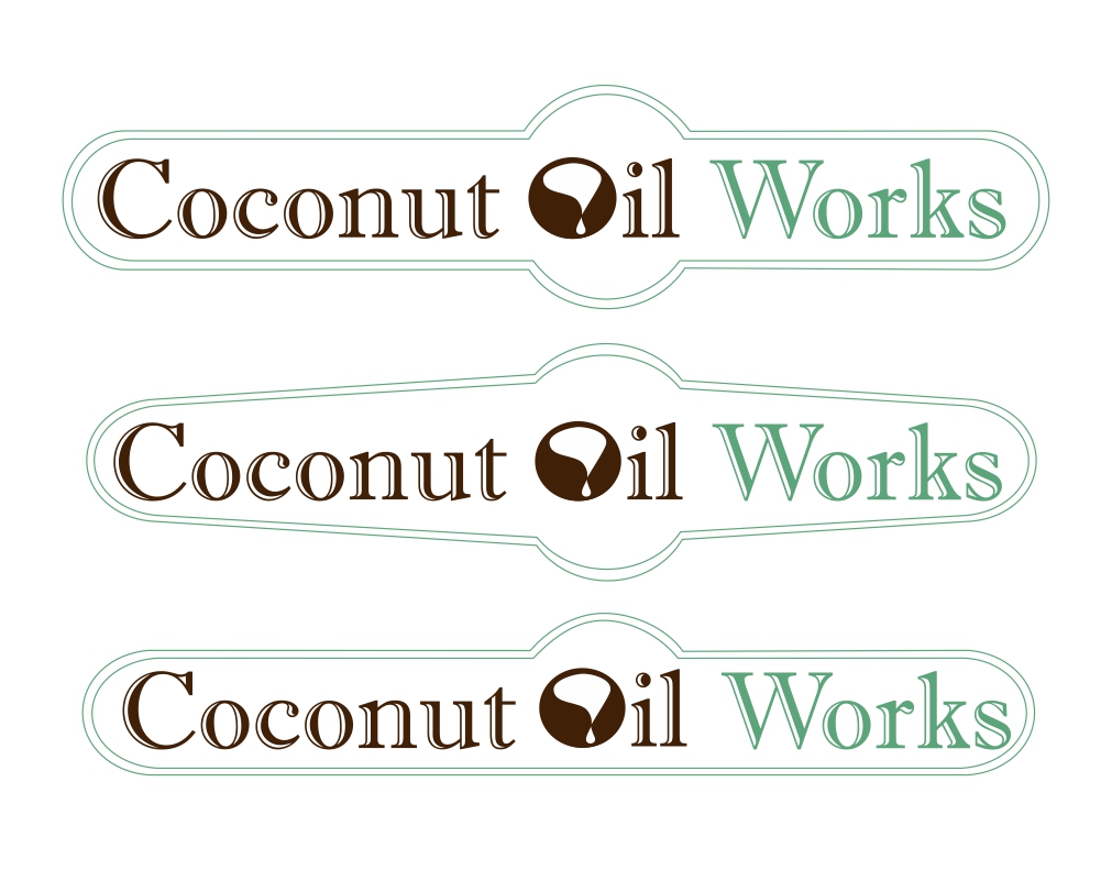 Logo Design by Mandarina for Coconut Oil Works | Design #1519664