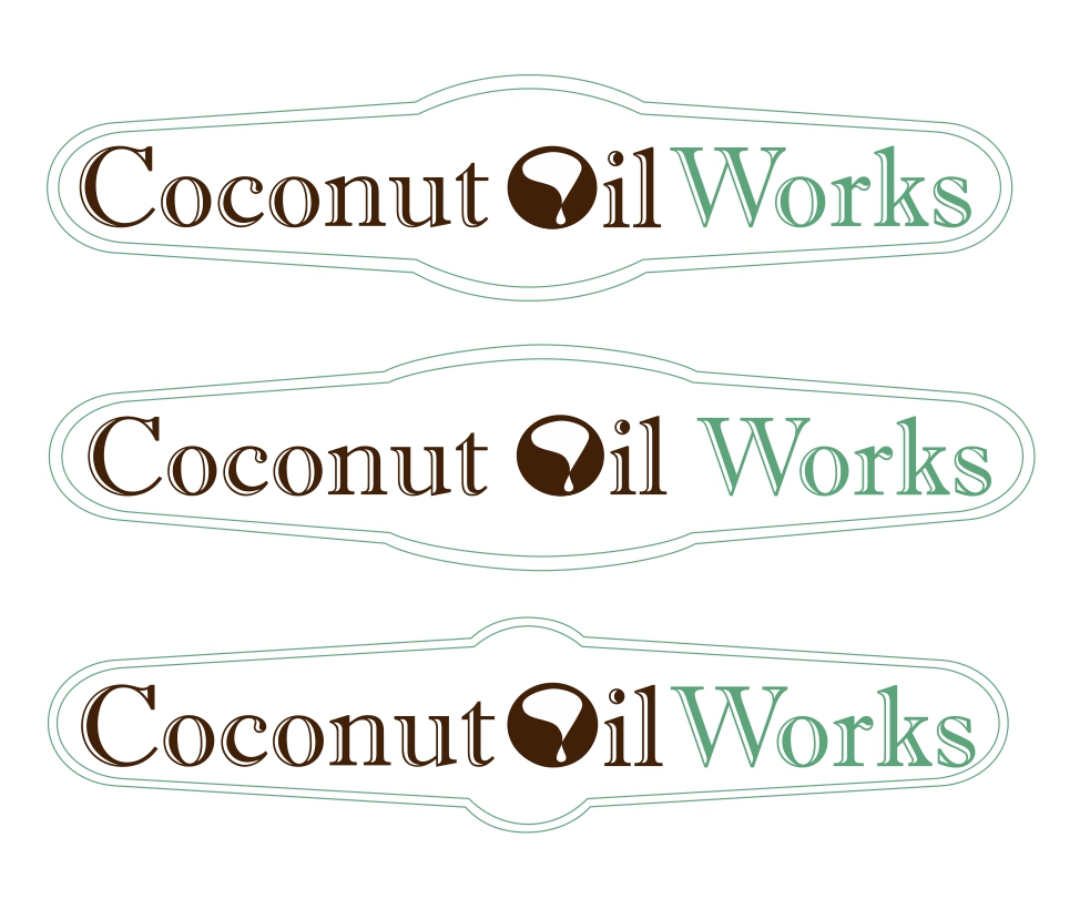 Logo Design by Mandarina for Coconut Oil Works | Design #1519753