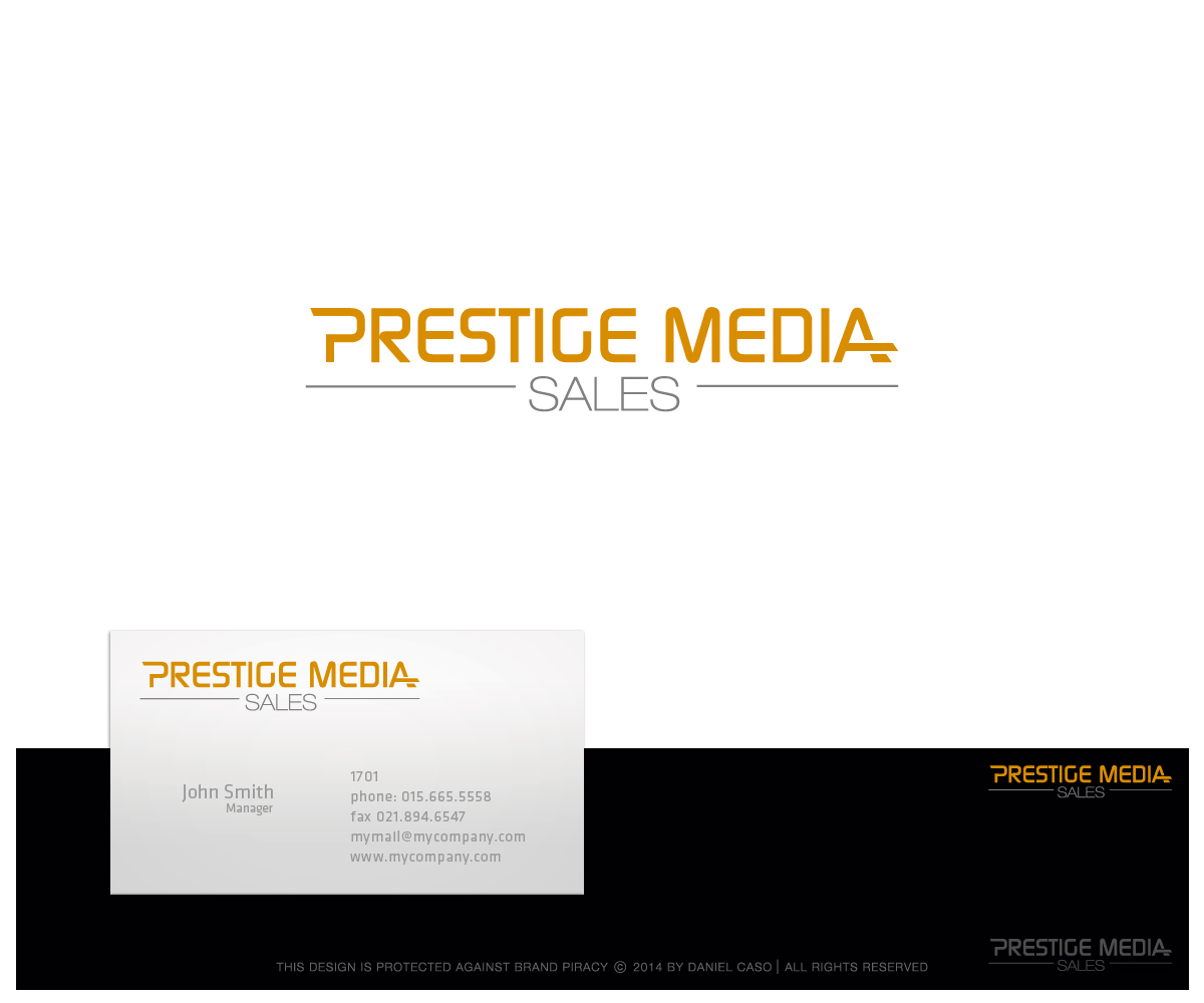 Logo Design by Daniel Caso Design for Media and sponsorship sales p/l | Design #5419963