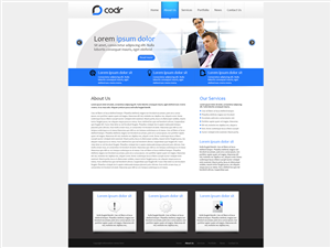 Web Design par Latest Design Ideas pour Codr Software | Design : #1524132