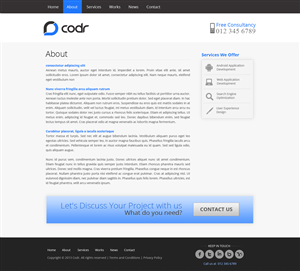 Web Design par SJ pour Codr Software | Design : #1528718