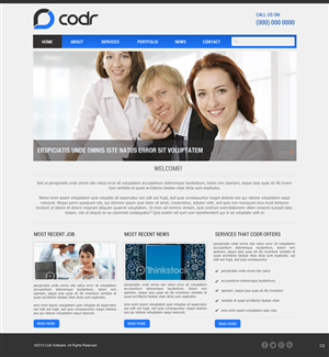 Web-Design von pb für Codr Software | Design: #1514765