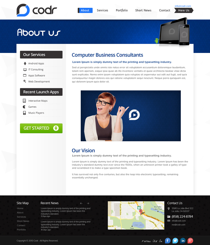 Web-Design von the-lion-king für Codr Software | Design #1594803