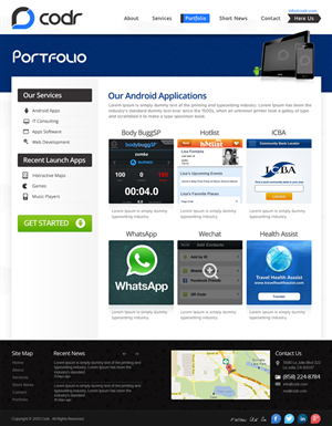 Web-Design von the-lion-king für Codr Software | Design: #1594852