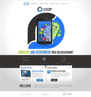 Computer consultant website | Web Design par TechWise
