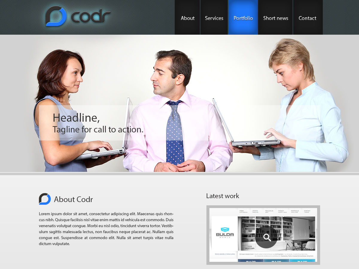Web Design by Maki for Codr Software | Design #1545479