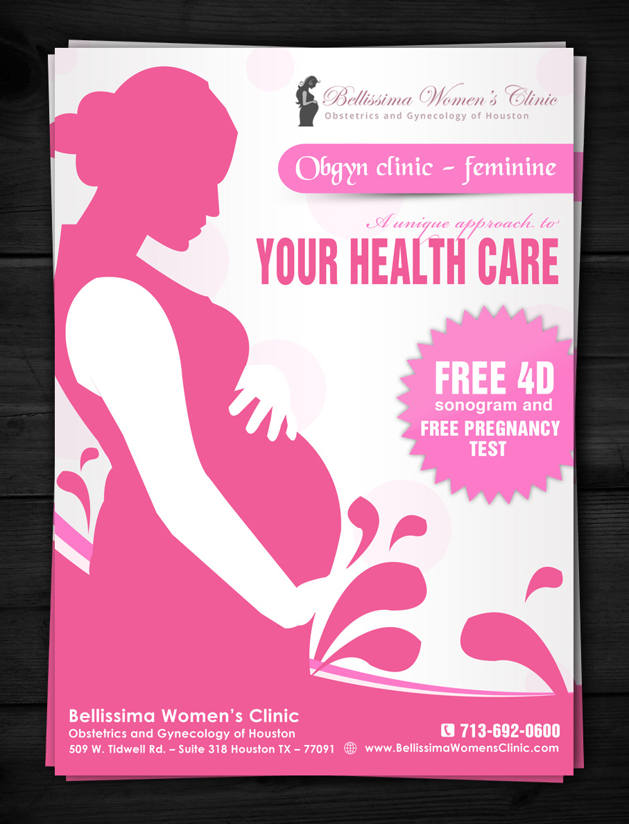 Clinic Flyer Design for a Company by ESolz Technologies | Design #5448751