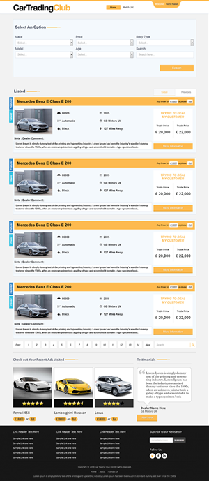 Web Design by Adeel Hanif® for this project | Design #5447889
