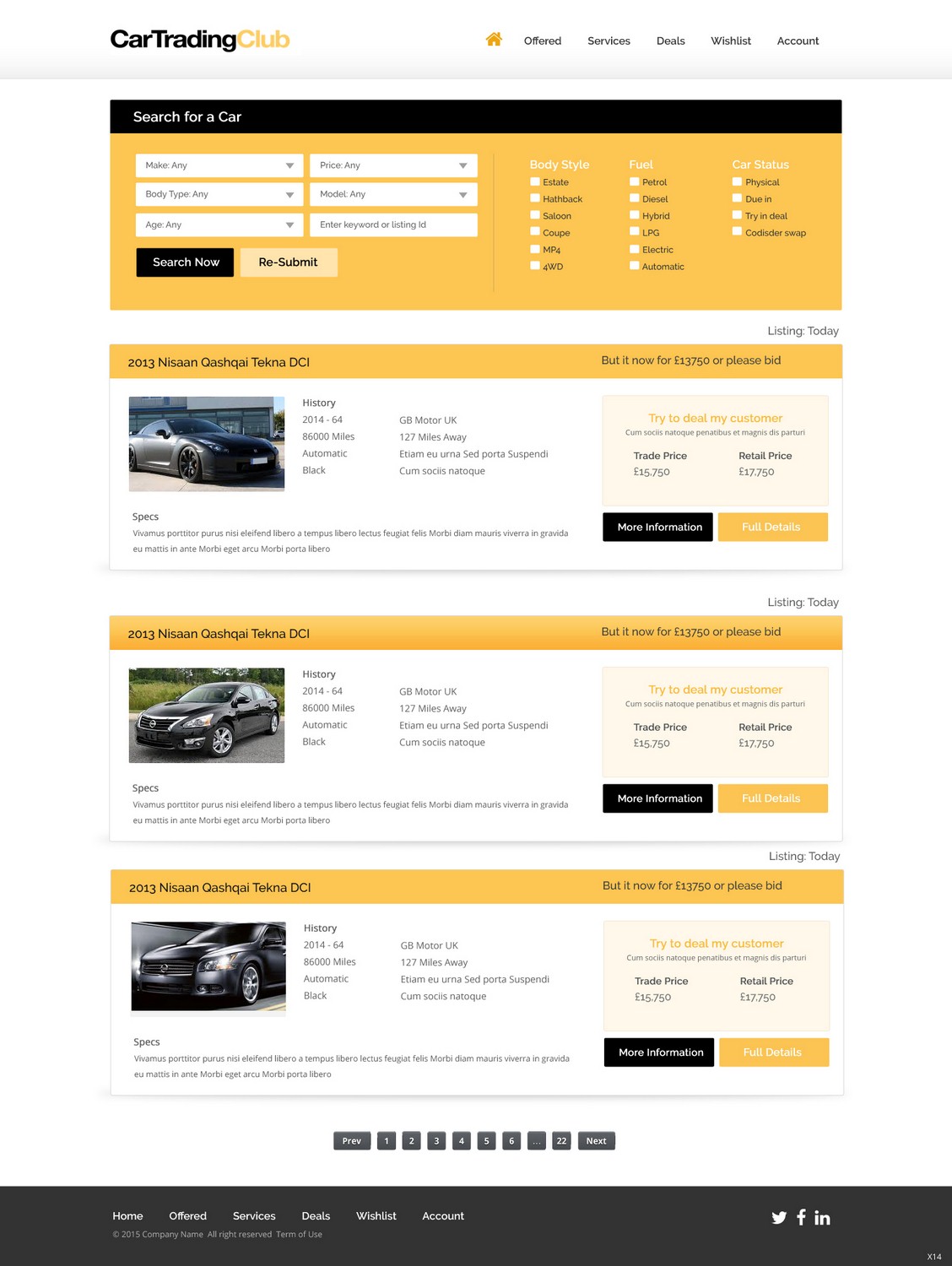 Web Design by pb for this project | Design #5434239