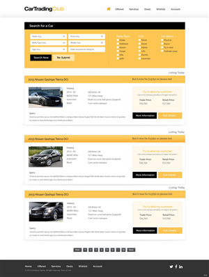 Web Design by pb for this project | Design #5434239