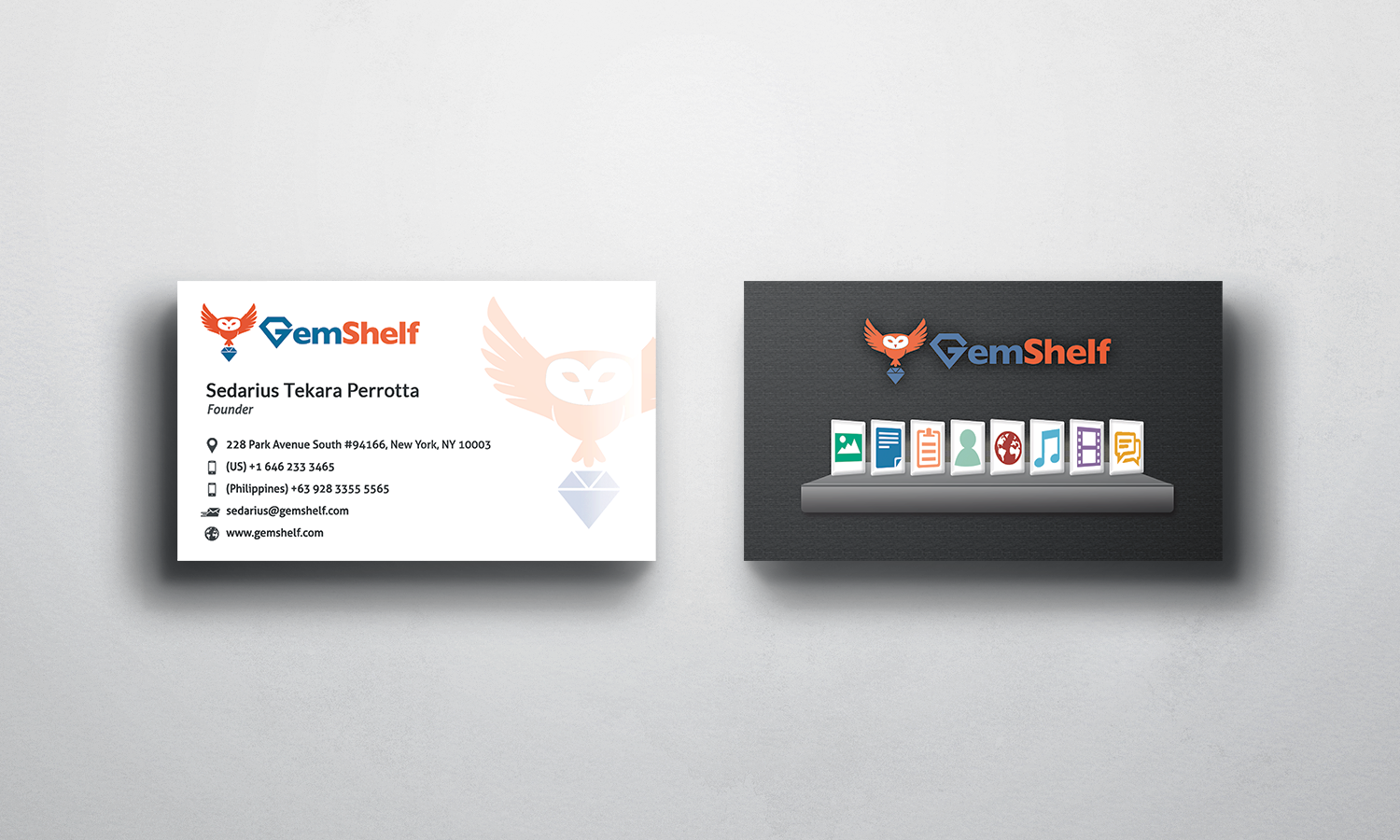 Diseño de Tarjeta de Presentación por Sajin para este proyecto | Diseño #5424353