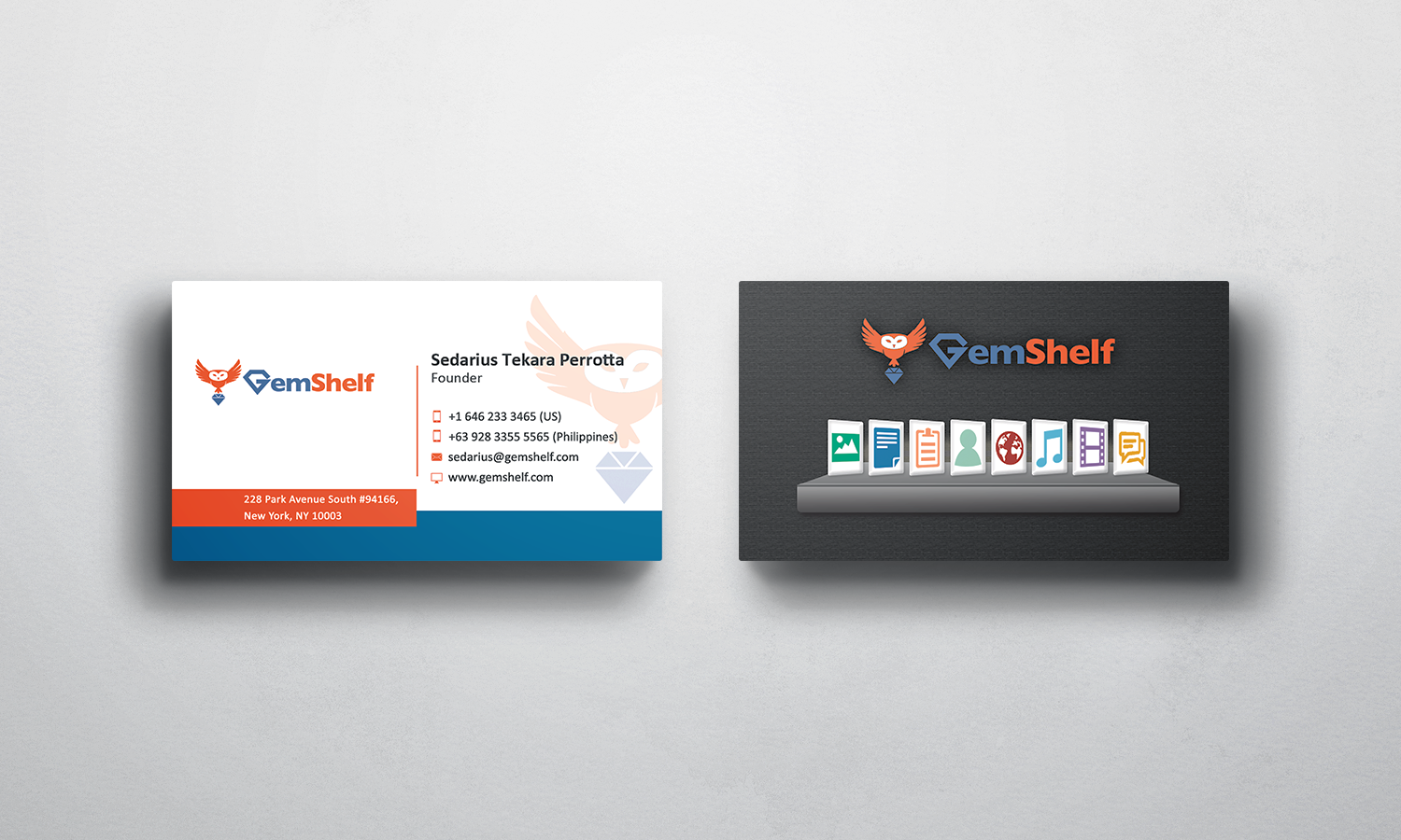 Business Card Design by Sajin for this project | Design #5437413