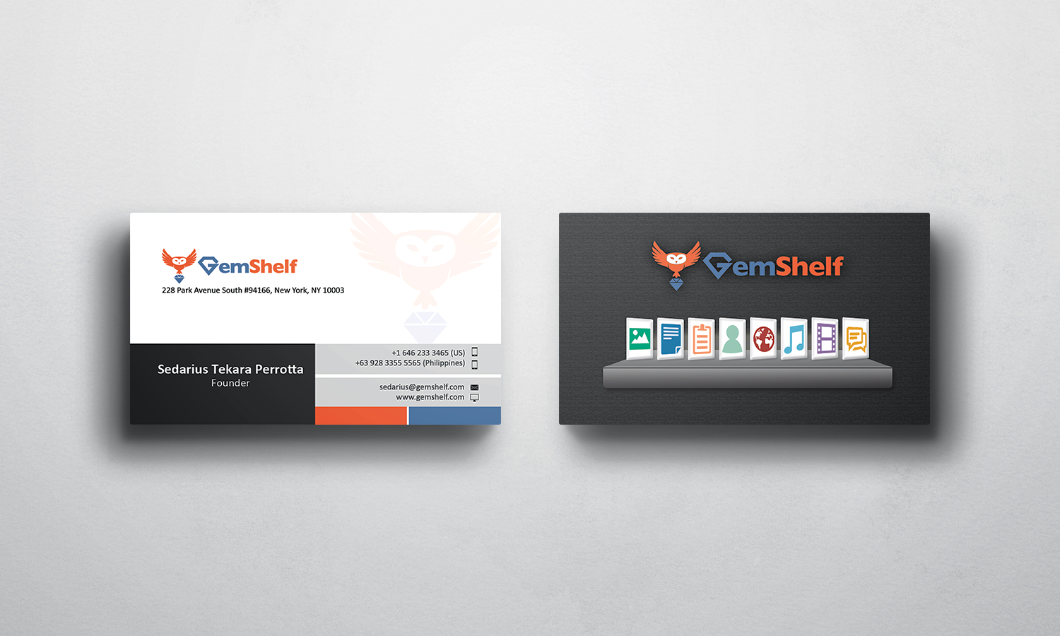 Business Card Design by Sajin for this project | Design #5445212