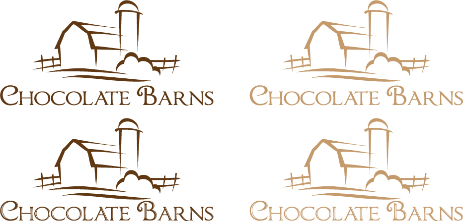 Logo Design by Mateusz Wanat for Chocolate Barns | Design #7274