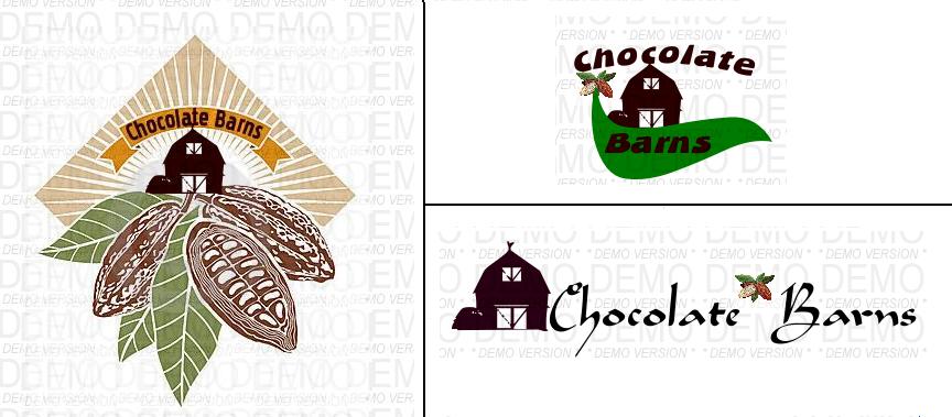 Logo Design by Kristen for Chocolate Barns | Design #7633