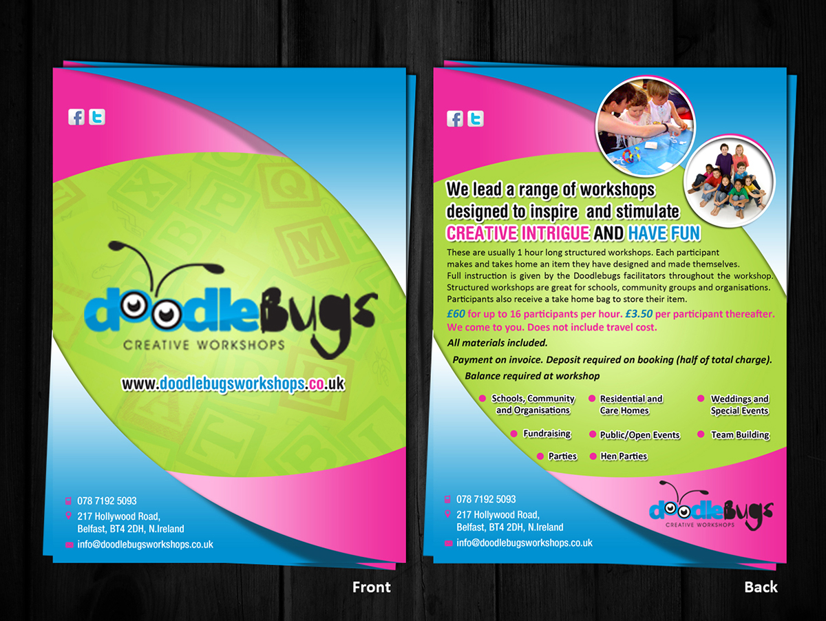 Flyer Design by ESolz Technologies for this project | Design #5427185