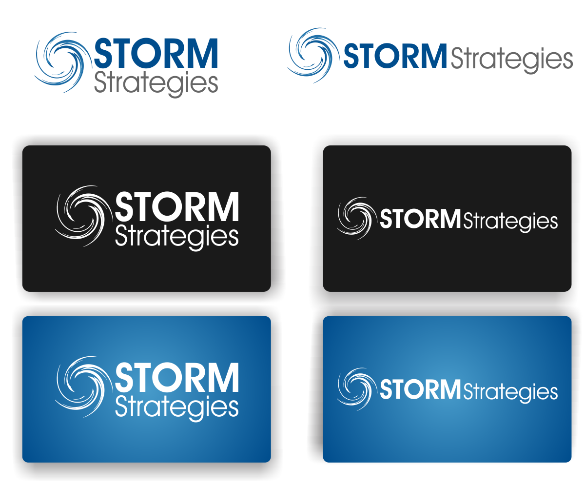 Logo Design by Sarah Graphic for Storm Strategies LLC | Design: #5439857