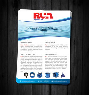 Rua New Business Introduction Flyer | Flyer-Design von alex989